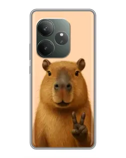 Чохол для Huawei Honor X8d з картинкою «Капібара вікторія» Чохол для Huawei Honor X8d з картинкою «Капібара вікторія»