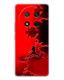 Чехол для Huawei Honor X9c с картинкой «Jordan Red Smoke»