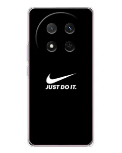 Чехол для Huawei Honor X9c с картинкой «Минимализм от Nike»