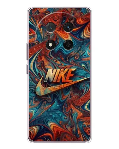 Чехол для Huawei Honor X9c с картинкой «Nike в абстракции»