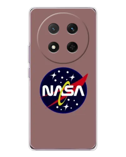 Чехол для Huawei Honor X9c с картинкой «NASA — ретро космос»