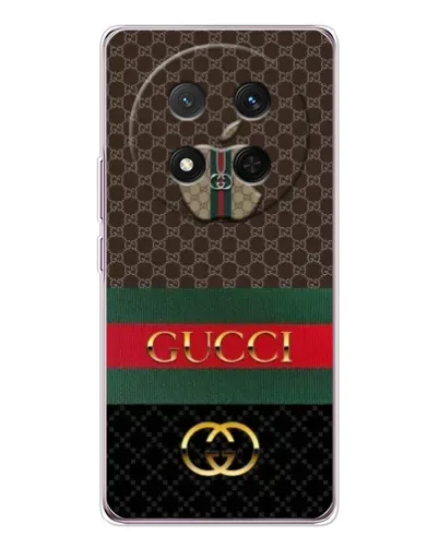 Чехол для Huawei Honor X9c с картинкой «Gucci — брендированный десерт»
