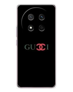 Чехол для Huawei Honor X9c с картинкой «Gucci — красный градиент»