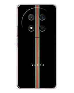 Чехол для Huawei Honor X9c с картинкой «Gucci — строгая линия»