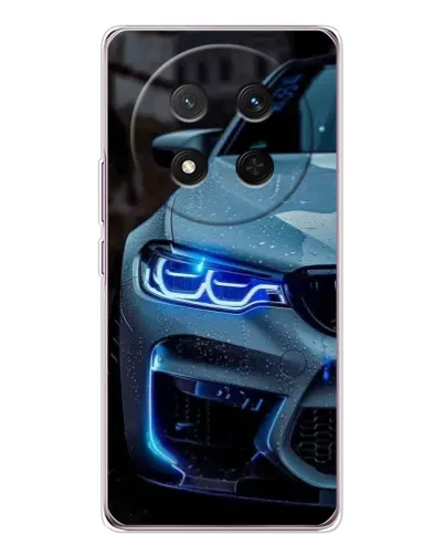 Чехол для Huawei Honor X9c с картинкой «Взгляд BMW с синими фарами» Чехол для Huawei Honor X9c с картинкой «Взгляд BMW с синими фарами»