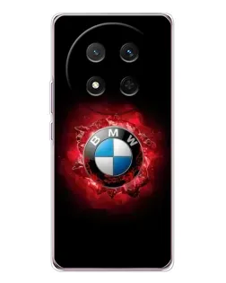 Чехол для Huawei Honor X9c с картинкой «Логотип BMW — вспышка»