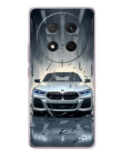 Чехол для Huawei Honor X9c с картинкой «BMW в свете фар» Чехол для Huawei Honor X9c с картинкой «BMW в свете фар»