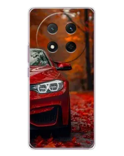 Чехол для Huawei Honor X9c с картинкой «Осенняя BMW M4»
