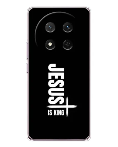 Чехол для Huawei Honor X9c с картинкой «Вертикаль веры Jesus»