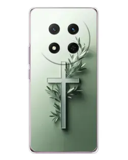 Чехол для Huawei Honor X9c с картинкой «Оливковая ветвь»
