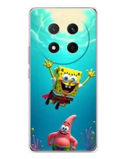 Чехол для Huawei Honor X9c с картинкой «Спанч Боб под водой» Чехол для Huawei Honor X9c с картинкой «Спанч Боб под водой»