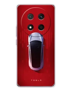 Чохол для Huawei Honor X9c з картинкою «Tesla Top View»