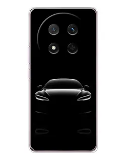 Чохол для Huawei Honor X9c з картинкою «Силует Tesla Night»