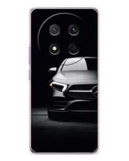 Чехол для Huawei Honor X9c с картинкой «Свет фар Mercedes»