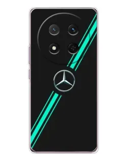 Чохол для Huawei Honor X9c з картинкою «Спортивні лінії Mercedes»