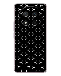 Чохол для Huawei Honor X9c з картинкою «Mercedes паттерн зірок»