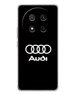 Чехол для Huawei Honor X9c с картинкой «Классическое лого Audi»