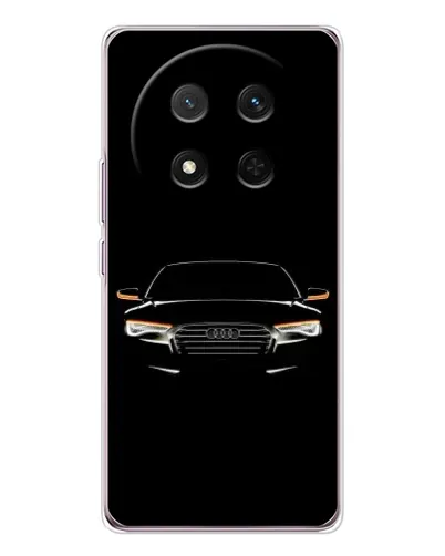 Чехол для Huawei Honor X9c с картинкой «Audi — ночной контур» Чехол для Huawei Honor X9c с картинкой «Audi — ночной контур»