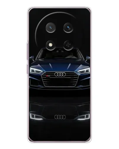 Чехол для Huawei Honor X9c с картинкой «Audi — ночное отражение» Чехол для Huawei Honor X9c с картинкой «Audi — ночное отражение»