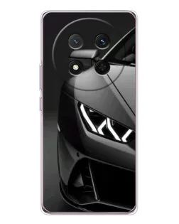 Чехол для Huawei Honor X9c с картинкой «Lamborghini фары детализация»
