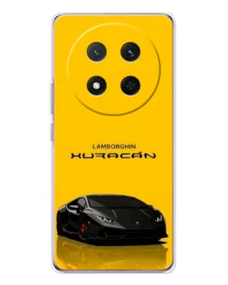 Чехол для Huawei Honor X9c с картинкой «Lamborghini Huracan черный»