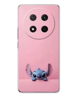 Чехол для Huawei Honor X9c с картинкой «Stitch выглядывает»