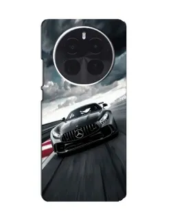 Чехол для Huawei Honor X9d с картинкой «Гоночный Mercedes AMG»