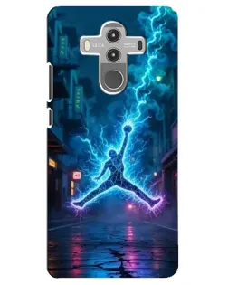 Чехол для Huawei Mate 10 Pro с картинкой «Jordan Gold Jumpman»