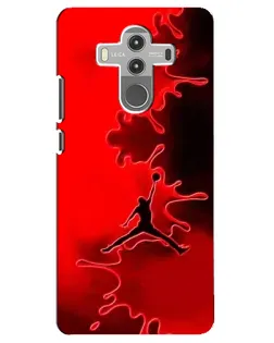 Чехол для Huawei Mate 10 Pro с картинкой «Jordan Red Smoke»