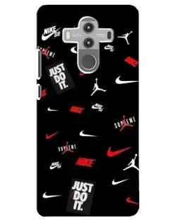 Чехол для Huawei Mate 10 Pro с картинкой «Nike Mix Pattern»