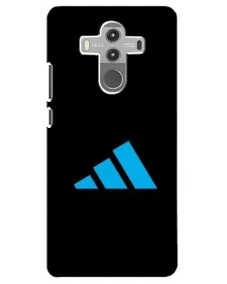 Чехол для Huawei Mate 10 Pro с картинкой «Adidas Cyan Logo»