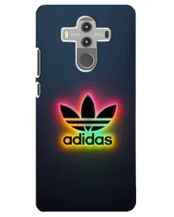 Чехол для Huawei Mate 10 Pro с картинкой «Неоновый Adidas»