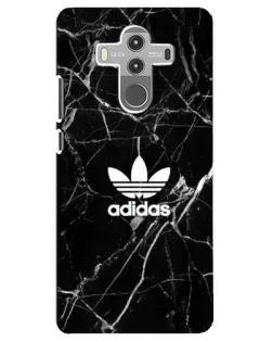 Чехол для Huawei Mate 10 Pro с картинкой «Белый мрамор Adidas»