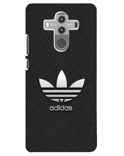 Чехол для Huawei Mate 10 Pro с картинкой «Adidas Карбоновая текстура»