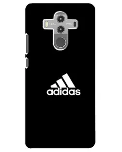 Чехол для Huawei Mate 10 Pro с картинкой «Черная классика Adidas»