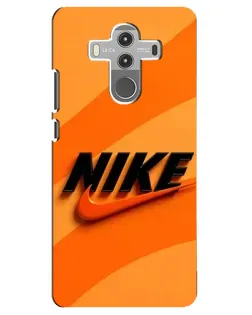 Чехол для Huawei Mate 10 Pro с картинкой «Оранжевый драйв Nike»