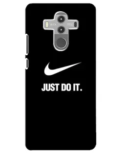 Чехол для Huawei Mate 10 Pro с картинкой «Классический принт Nike»