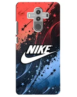 Чехол для Huawei Mate 10 Pro с картинкой «Градиентный принт Найк»