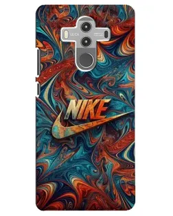 Чехол для Huawei Mate 10 Pro с картинкой «Nike в абстракции»