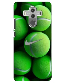 Чехол для Huawei Mate 10 Pro с картинкой «Теннисные мячи Найк»