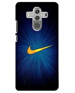 Чехол для Huawei Mate 10 Pro с картинкой «Синий пульс Nike»