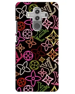 Чехол для Huawei Mate 10 Pro с картинкой «Неоновый микс Nike»