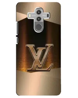Чехол для Huawei Mate 10 Pro с картинкой «LV — золотое сияние»