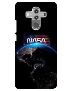 Чехол для Huawei Mate 10 Pro с картинкой «Земля из космоса NASA»