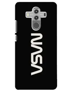 Чехол для Huawei Mate 10 Pro с картинкой «NASA — вертикальный логотип»