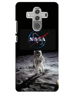 Чехол для Huawei Mate 10 Pro с картинкой «Астронавт на Луне»