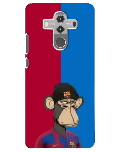 Чехол для Huawei Mate 10 Pro с картинкой «Bored Ape — фанат Барсы»