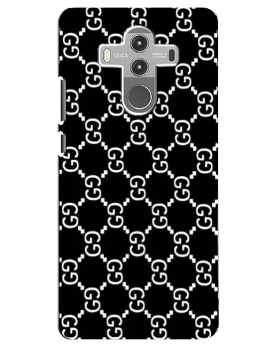 Чехол для Huawei Mate 10 Pro с картинкой «Gucci — сетчатый паттерн»