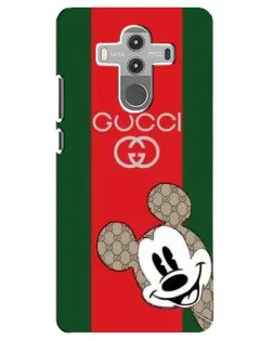 Чехол для Huawei Mate 10 Pro с картинкой «Gucci — полосы и Микки» Чехол для Huawei Mate 10 Pro с картинкой «Gucci — полосы и Микки»
