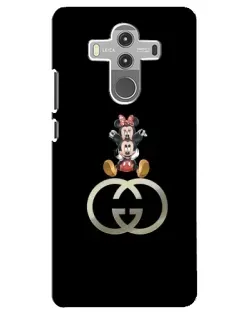 Чехол для Huawei Mate 10 Pro с картинкой «Минни Маус на лого» Чехол для Huawei Mate 10 Pro с картинкой «Минни Маус на лого»